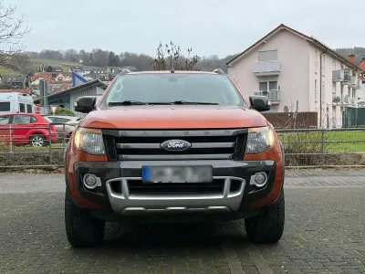 Gebraucht Ford Ranger Wildtrack 200 PS (147 kW) 2014 Orange Pickup