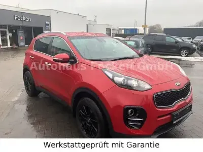 Brugt Kia Sportage Attract 176 HK (129 kW) 2018 Rød SUV