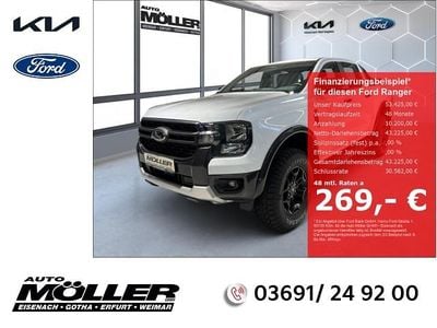 Nouă Ford Ranger Tremor 205 CP (150 kW) 2026 Alb Pickup