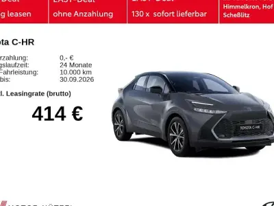 Neu Toyota C-HR 140 PS (102 kW) 2025 Schwarz SUV