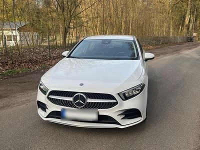 Gebraucht Mercedes A180 AMG line 116 PS (85 kW) 2020 Weiß Kleinwagen