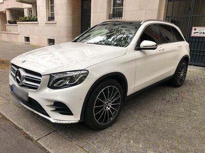 Gebraucht Mercedes GLC250 AMG line 211 PS (155 kW) 2018 Weiß SUV