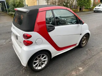 Brugt Smart ForTwo Cabrio 71 HK (52 kW) 2015 Hvid Cabriolet