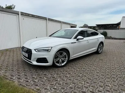 Gebraucht Audi A5 Sportback Design 190 PS (139 kW) 2019 Weiß Kleinwagen