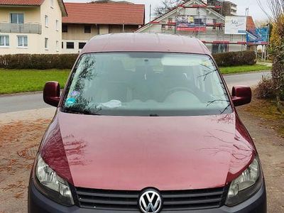 Gebraucht VW Caddy 105 PS (77 kW) 2011 Rot Van / Kleinbus