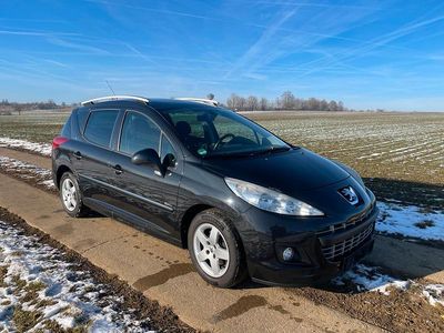 Gebraucht Peugeot 207 Family 95 PS (69 kW) 2012 Schwarz Kombi