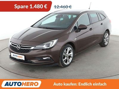Gebraucht Opel Astra Dynamic 125 PS (91 kW) 2018 Braun Kombi
