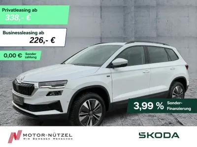 Gebraucht Skoda Karoq Tour 150 PS (110 kW) 2025 Moonweiss metallic SUV