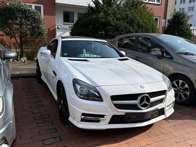 Gebraucht Mercedes SLK200 CarbonLOOK Edition 184 PS (135 kW) 2014 Weiß Cabrio