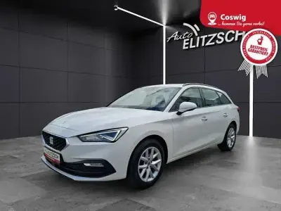 Gebraucht Seat Leon ST Style 150 PS (110 kW) 2022 "candy" weiss Kombi