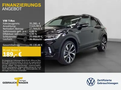 Brugt VW T-Roc R-line 150 HK (110 kW) 2026 SUV