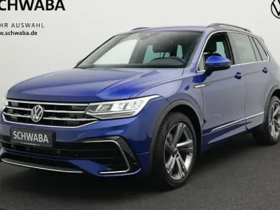 Gebraucht VW Tiguan R-line 150 PS (110 kW) 2023 Lapiz blue metallic SUV