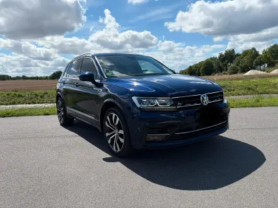 Gebraucht VW Tiguan R-line 240 PS (176 kW) 2017 Blau SUV