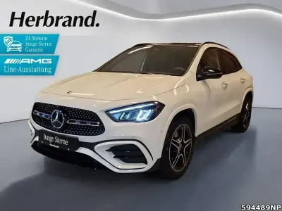 Brugt Mercedes GLA180 AMG 136 HK (100 kW) 2024 Hvid SUV
