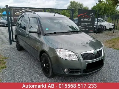 Gebraucht Skoda Roomster 105 PS (77 kW) 2007 Grün Van / Kleinbus