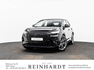 Gebraucht Audi Q4 Sportback e-tron S-Line 194 kW (265 PS) 2023 Mythosschwarz metallic SUV