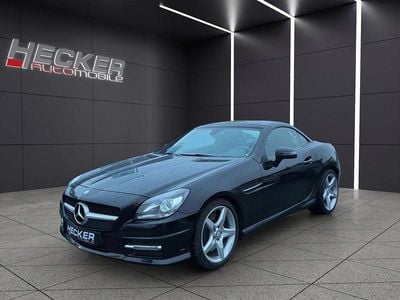 Obsidianschwarz metalliclack Gebraucht 2015 Mercedes SLK200 Cabrio | 20.990 € (Fairer Preis)