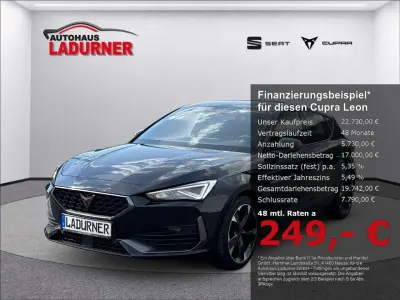 Gebraucht Cupra Leon Basis 150 PS (110 kW) 2023 Schwarz Limousine
