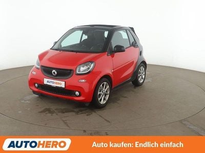 Gebraucht Smart ForTwo Cabrio Basis 71 PS (52 kW) 2016 Schwarz Cabrio