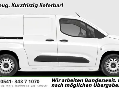 Neu Fiat Doblò 131 PS (96 kW) 2026 Gelato weiß Van / Kleinbus
