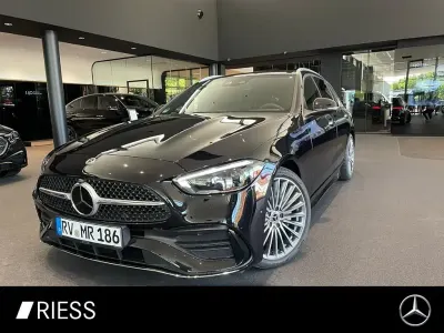 Brugt Mercedes C220 AMG line 197 HK (144 kW) 2026 Sort Stationcar
