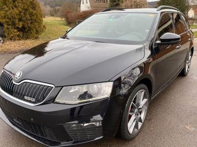 Gebraucht Skoda Octavia RS 184 PS (135 kW) 2014 Schwarz Kleinwagen