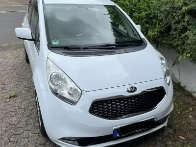Gebraucht Kia Venga Spirit 125 PS (91 kW) 2019 Weiß Kleinwagen