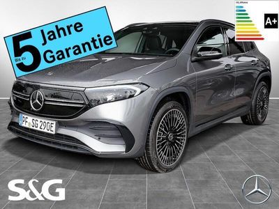 gebraucht Mercedes EQA350 4M Sportpaket AMG Night+MBUX+Pano+RüKam