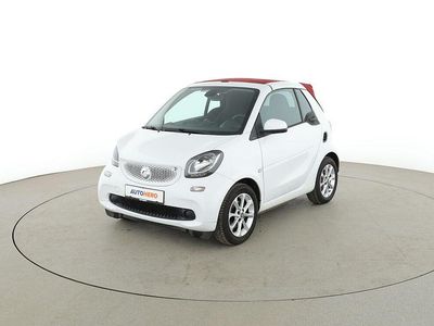Gebraucht Smart ForTwo Cabrio Basis 71 PS (52 kW) 2017 Weiß Cabrio