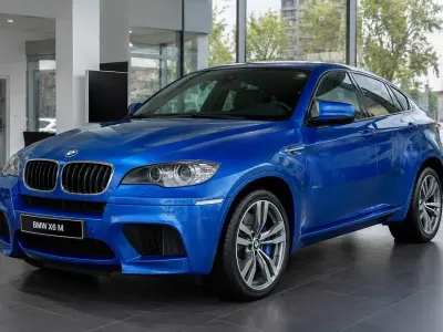Gebraucht BMW X6 M Performance 555 PS (408 kW) 2012 Blau SUV