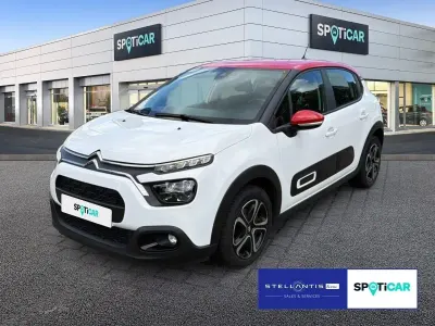 Gebraucht Citroën C3 Shine 82 PS (60 kW) 2022 Weiß Kleinwagen