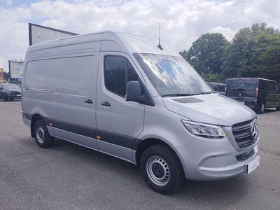 Silber Gebraucht 2024 Mercedes Sprinter Van | 47.656 € (Teuer)