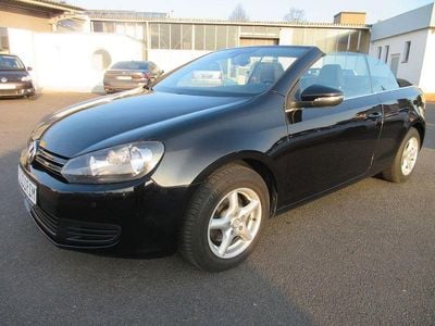 Gebraucht VW Golf Cabriolet 105 PS (77 kW) 2012 Schwarz Cabrio