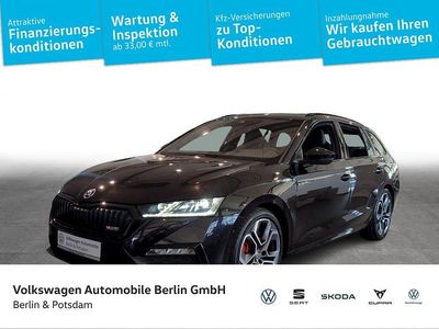Gebraucht Skoda Octavia RS 245 PS (180 kW) 2021 Blackmagic perleffekt Kombi