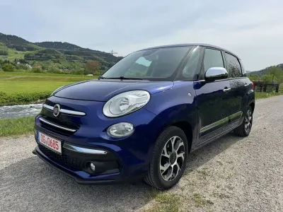 Begagnad Fiat 500L Urban 95 HK (69 kW) 2018 Blå Minibuss