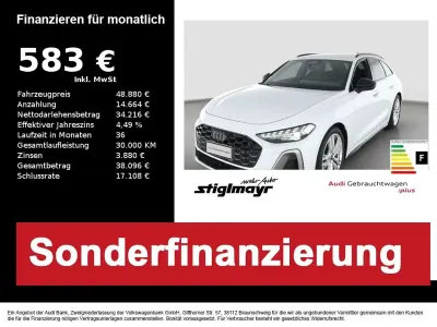 Gebraucht Audi A5 Edition .1 204 PS (150 kW) 2025 Gletscherweiß metallic Kombi