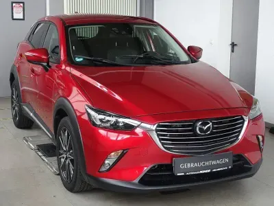 Gebraucht Mazda CX-3 Sports-Line 105 PS (77 kW) 2015 Rot SUV