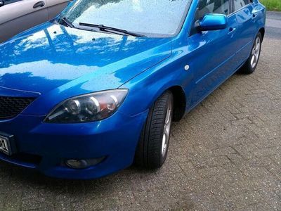 gebraucht Mazda 3 blau
