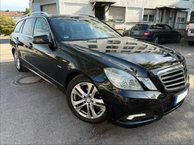 Usata Mercedes E350 Avantgarde 231 CV (169 kW) 2009 Nero Station wagon