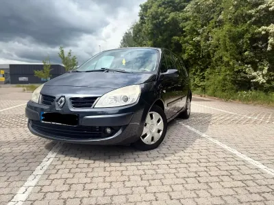 Gebraucht Renault Grand Scénic II 131 PS (96 kW) 2008 Grau Van / Kleinbus