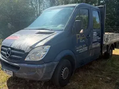 Gebraucht Mercedes Sprinter 163 PS (119 kW) 2012 Blau