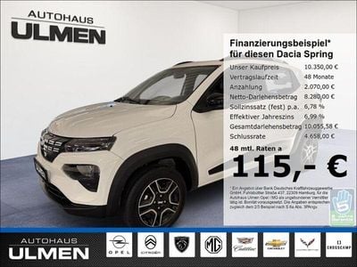 Gebraucht Dacia Spring Essentiel 33 kW (45 PS) 2022 Weiß Kleinwagen