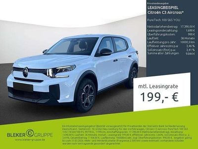 Rot Gebraucht 2025 Citroën C3 Aircross PureTech SUV | 17.390 € (Fairer Preis)