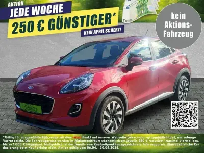 Usata Ford Puma Titanium 125 CV (91 kW) 2022 Rosso SUV