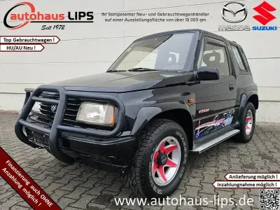 Używany Suzuki Vitara 80 KM (58 kW) 1995 Czarny Kabriolet