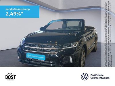 Gebraucht VW T-Roc Cabriolet R-line 150 PS (110 kW) 2025 Schwarz Cabrio