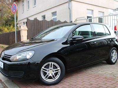 Schwarz Gebraucht 2010 VW Golf VI Trendline Kleinwagen | 4.990 € (Fairer Preis)