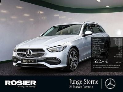 Gebraucht Mercedes C180 Advanced 170 PS (125 kW) 2023 Silber / hightechsilber Kombi