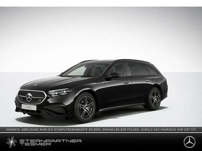 Schwarz Gebraucht 2024 Mercedes E220 AMG Limousine | 43.990 € (Superpreis)