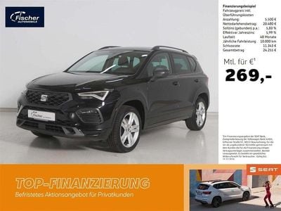 Gebraucht Seat Ateca FR 150 PS (110 kW) 2022 Schwarz SUV